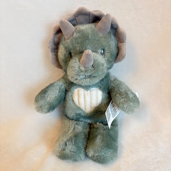 Dreamgro Other - 11" Musical Lullaby Triceratops Plush Green Soother Stroller Clip 2023 Dream Gro